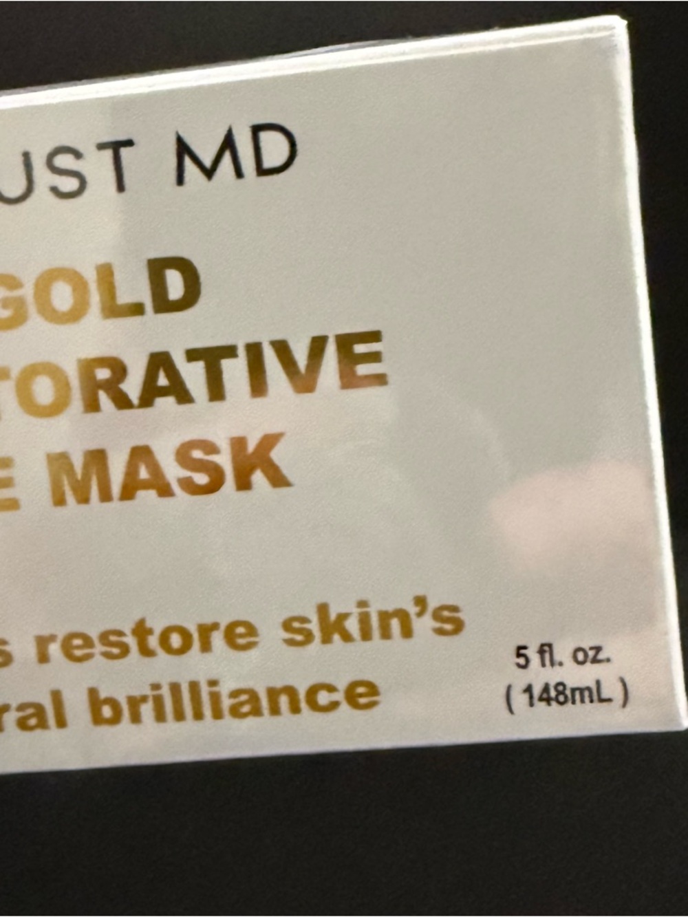 TRUST MD 24K Gold Face Cream, Face Mask & Peptide Serum Skincare Set - Picture 11 of 12